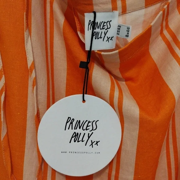 Princess Polly - Jorgie Linen Blend Mini Dress - Picture 13 of 16